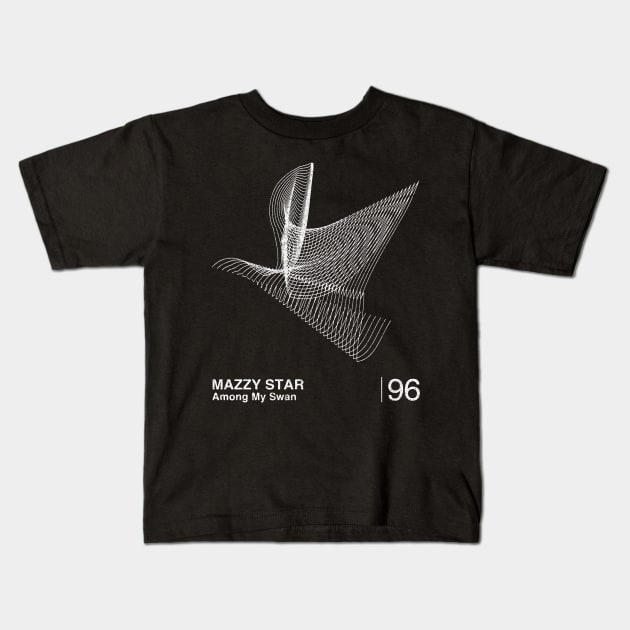 Among My Swan / Minimalist Graphic Fan Artwork Design Kids T-Shirt by saudade